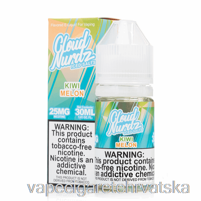 Vape Cigarete Ledena Kivi Dinja - Oblak Nurdz Soli - 30ml 25mg